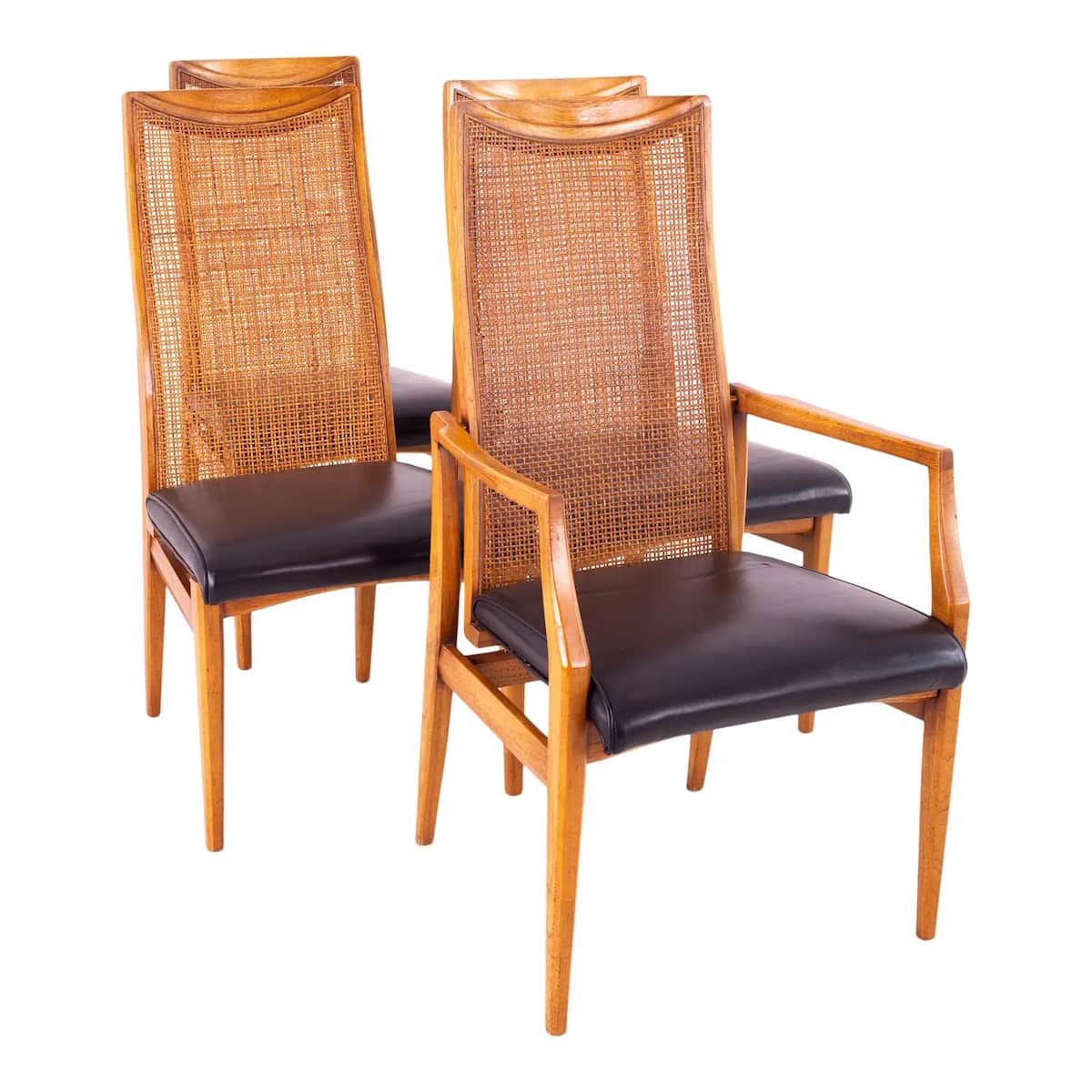 Drexel Heritage Mid Century Dining Chairs - Set of 4