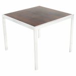 Milo Baughman and Florence Knoll Style Mid Century Rosewood and Chrome Side End Table