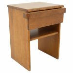 Russel Wright for Conant Ball Side End Table Nightstand