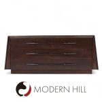 Edmond Spence Mid Century Maple 6 Drawer Lowboy Dresser