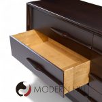 Edmond Spence Mid Century Maple 6 Drawer Lowboy Dresser