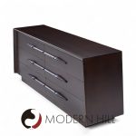 Edmond Spence Mid Century Maple 6 Drawer Lowboy Dresser