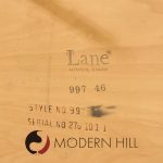 Lane Rhythm Mid Century Square Walnut Side End Table