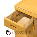 Heywood Wakefield Mid Century Maple Bookcase Desk