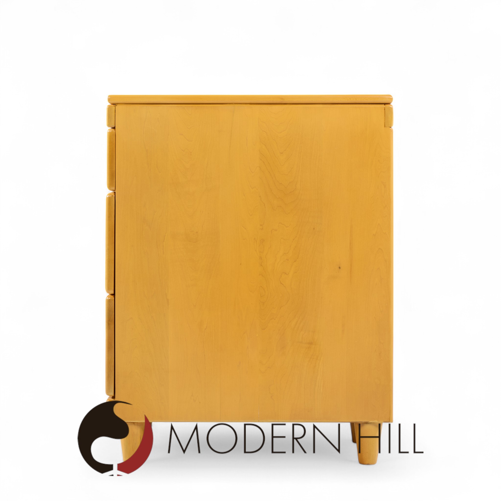 Heywood Wakefield Mid Century Maple Bookcase Desk