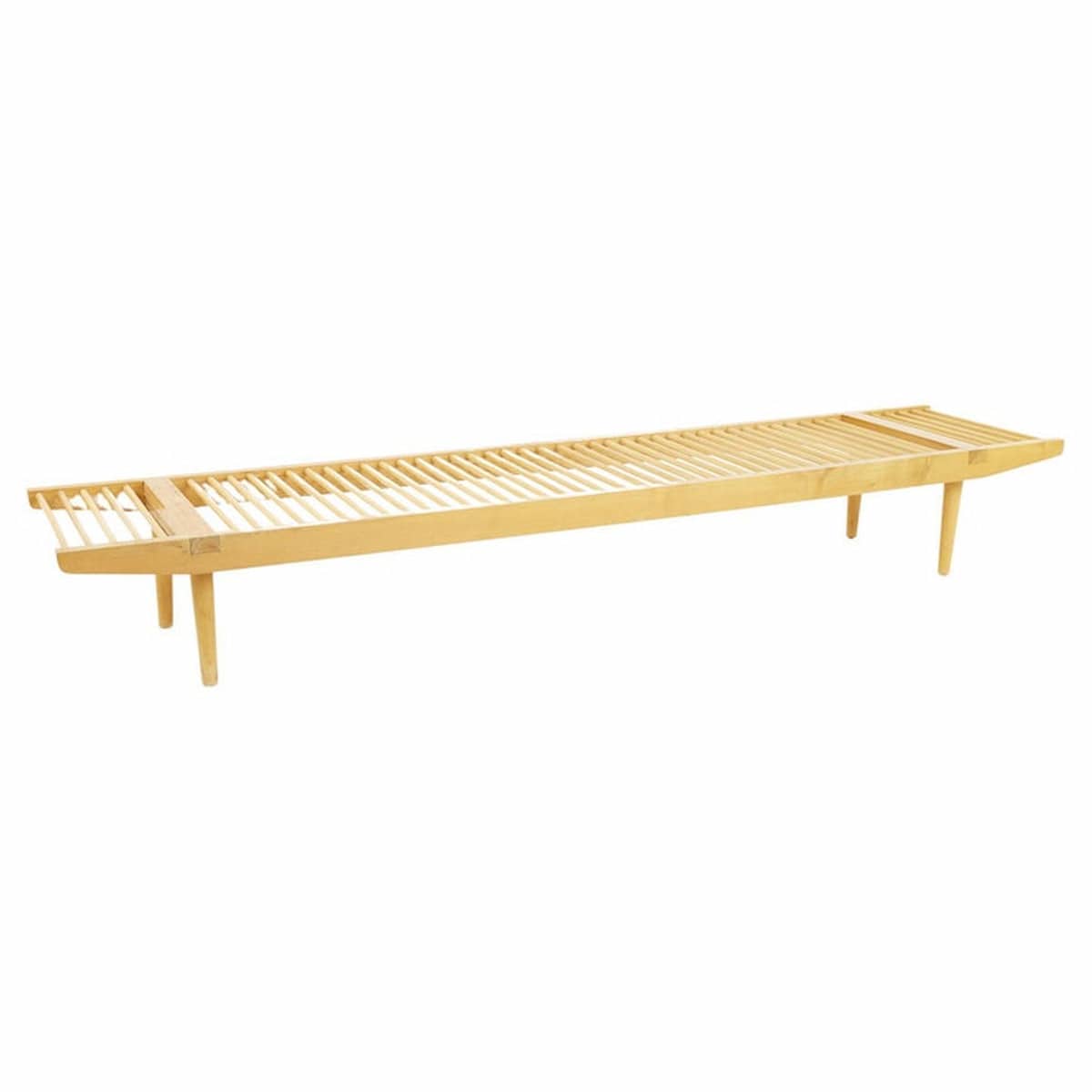 Stanley Young for Glenn of California Mid Century Dowel Rod Bench
