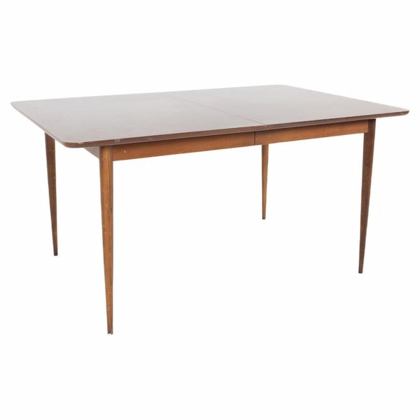 broyhill style mid century laminate top dining table