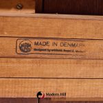 Uldum Mobelfabrik Style Mid Century Danish Teak Round Dining Table