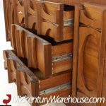 Tobago Brutalist Mid Century Walnut Credenza