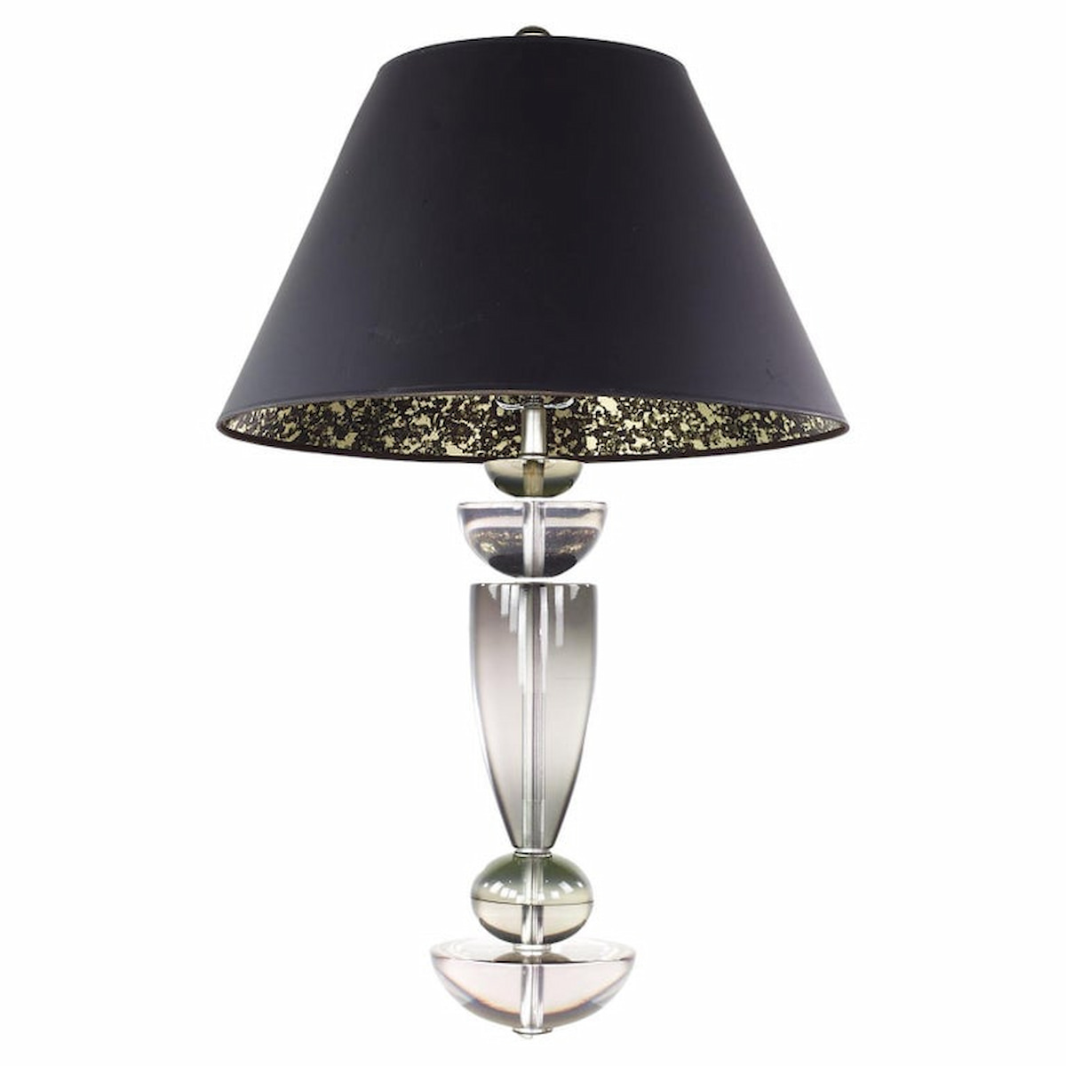 Van Teal Mid Century Lucite Table Lamp