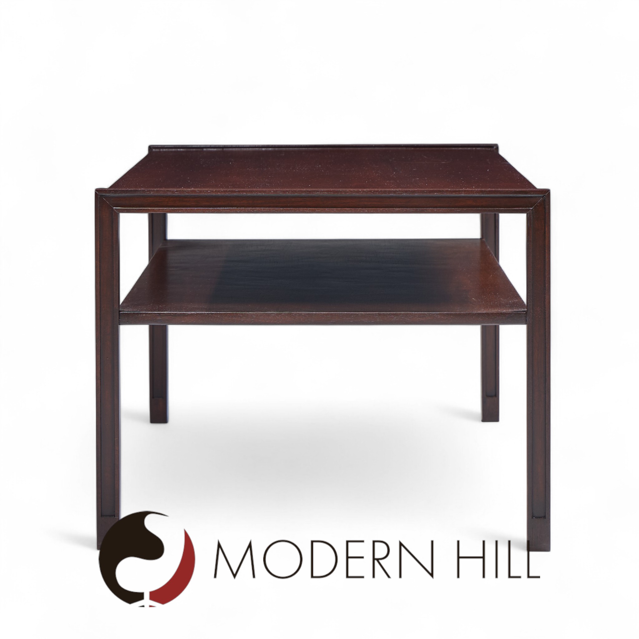 Edward Wormley for Dunbar Mid Century Two Tier Coffee Table