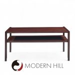 Edward Wormley for Dunbar Mid Century Two Tier Coffee Table