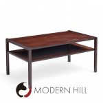 Edward Wormley for Dunbar Mid Century Two Tier Coffee Table