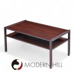 Edward Wormley for Dunbar Mid Century Two Tier Coffee Table