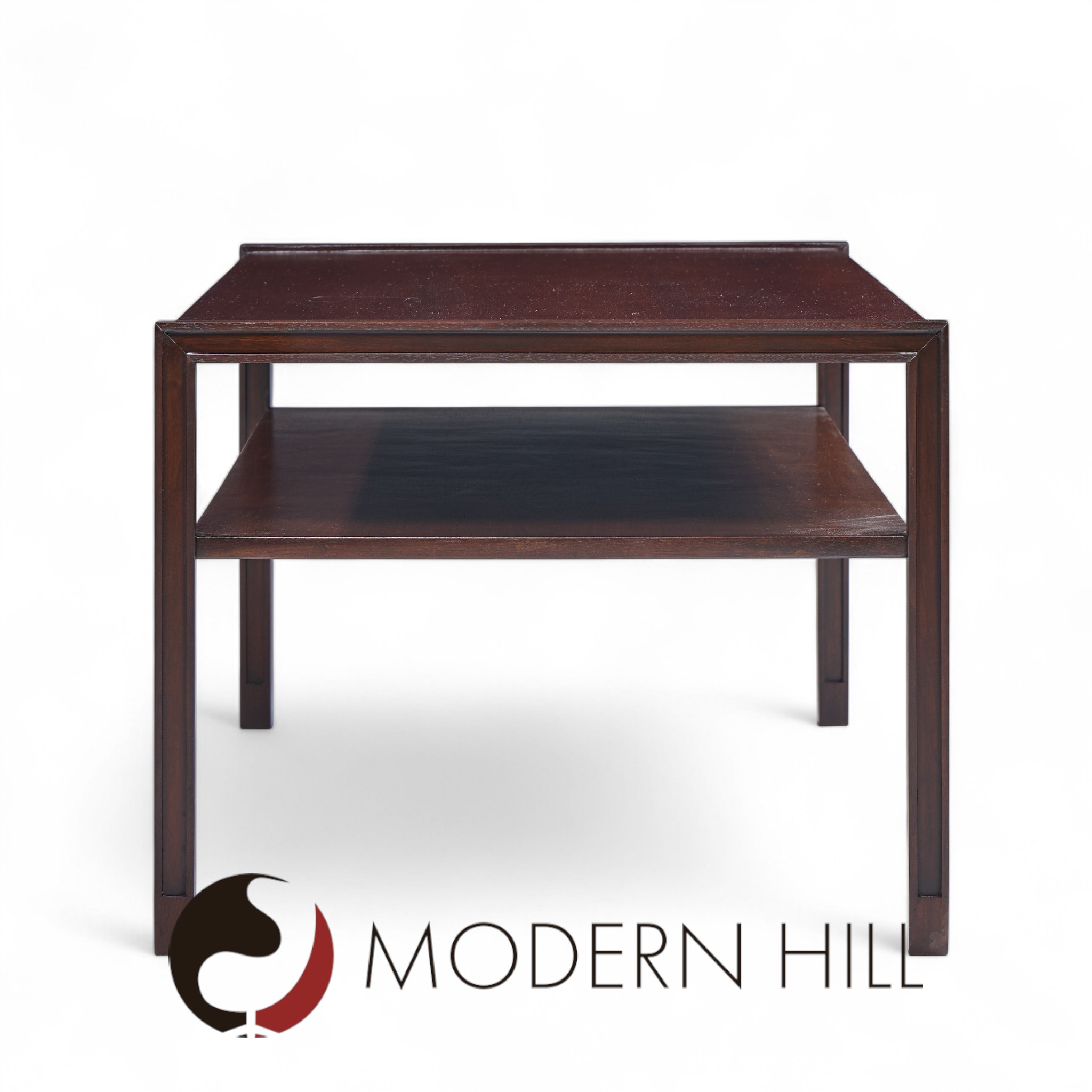 Edward Wormley for Dunbar Mid Century Two Tier Coffee Table