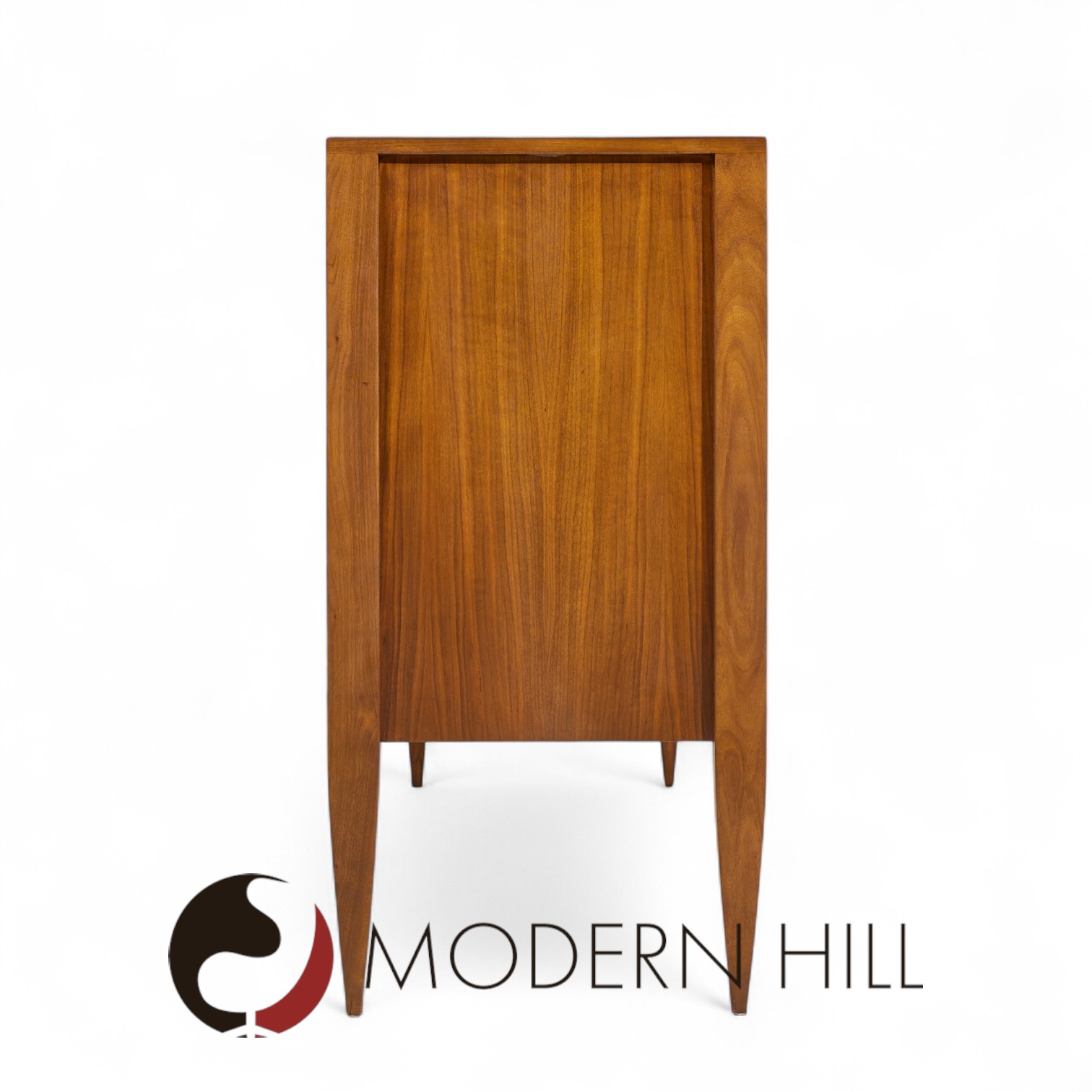 Gio Ponti for Singer and Sons Mid Century Walnut Model 2160 Cabinet