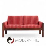 Arne Norell Style mid Century Danish Rosewood Settee Loveseat Sofa | Mid Century Modern Furniture - Mid Century Furniture Chicago Arne Norell Style mid Century Danish Rosewood Settee Loveseat Sofa