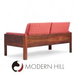 Arne Norell Style mid Century Danish Rosewood Settee Loveseat Sofa | Mid Century Modern Furniture - Mid Century Furniture Chicago Arne Norell Style mid Century Danish Rosewood Settee Loveseat Sofa