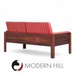 Arne Norell Style mid Century Danish Rosewood Settee Loveseat Sofa | Mid Century Modern Furniture - Mid Century Furniture Chicago Arne Norell Style mid Century Danish Rosewood Settee Loveseat Sofa