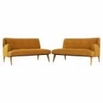 Paul Mccobb for Planner Group Mid Century 2 Piece Sofa Sectional