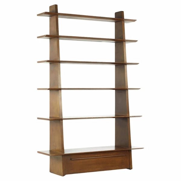 edward wormley for dunbar mid century model 5264 shelf bookcase