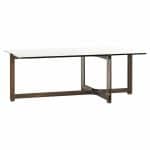Roger Sprunger for Dunbar Mid Century Bronze Coffee Table