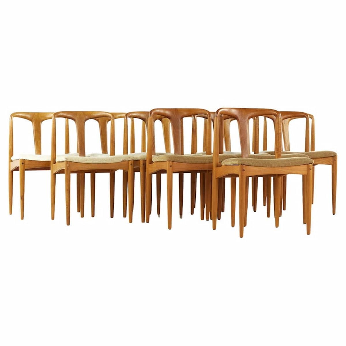 Johannes Andersen for Uldum Mobelfabrik Mid Century Teak Juliane