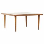 Merton Gershun for American of Martinsville Square Walnut Coffee Table
