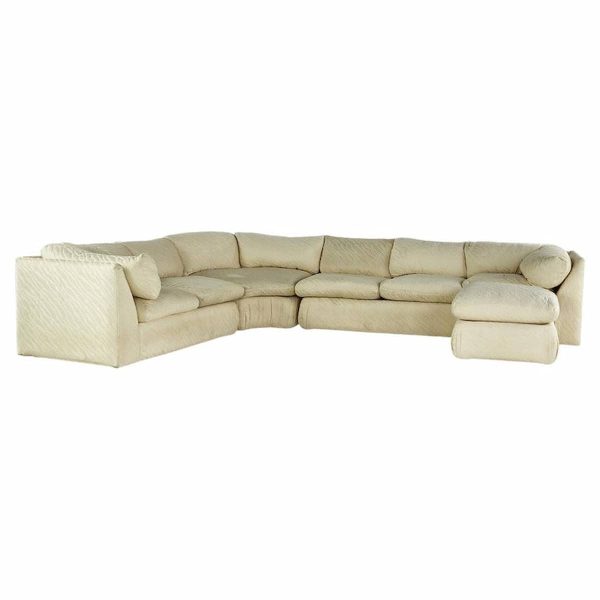 thayer coggin mid century sectional sofa