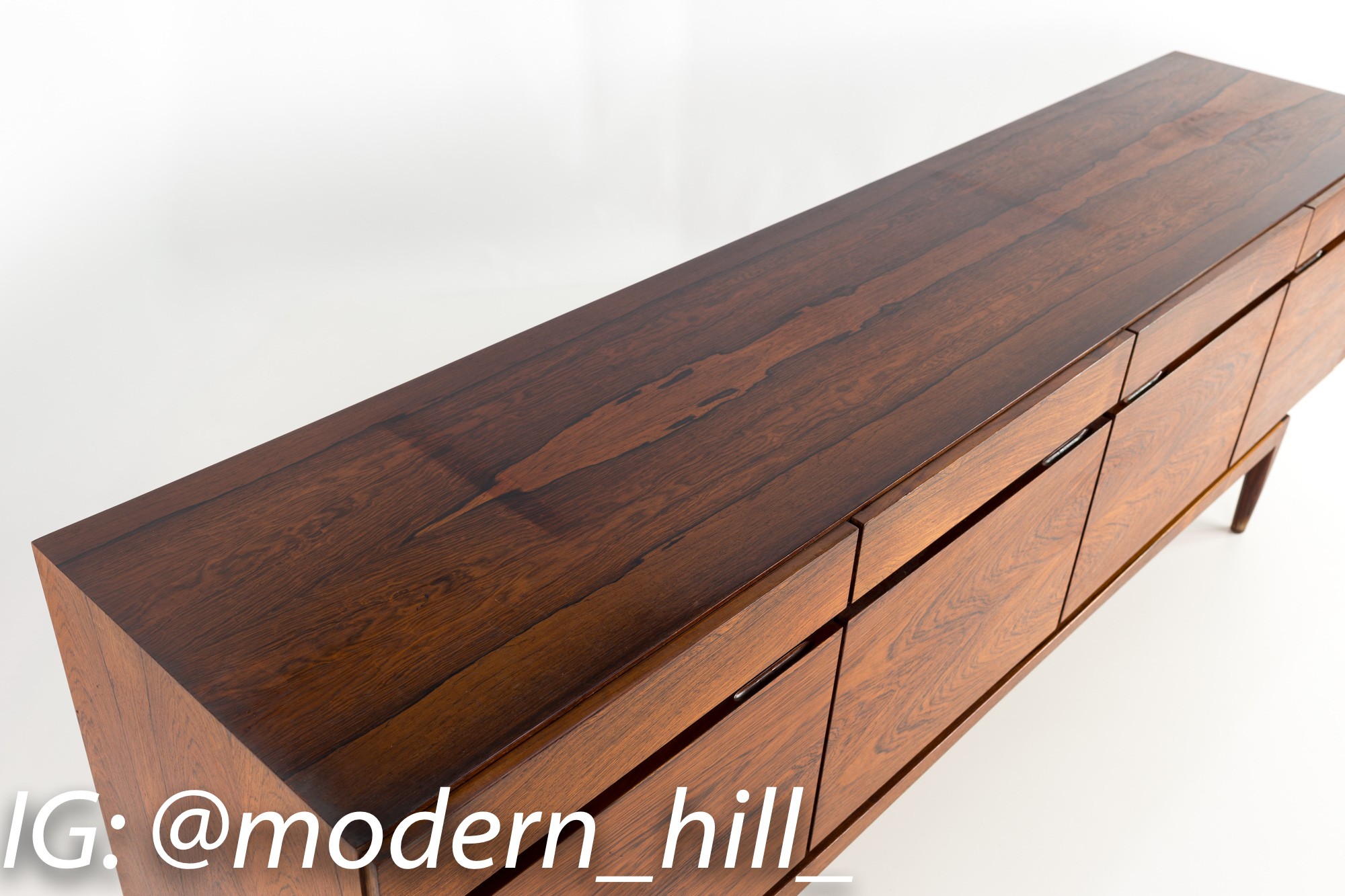 Kofod Larsen for Faarup Mobelfabrik Fa66 Mid Century Rosewood Sideboard Credenza