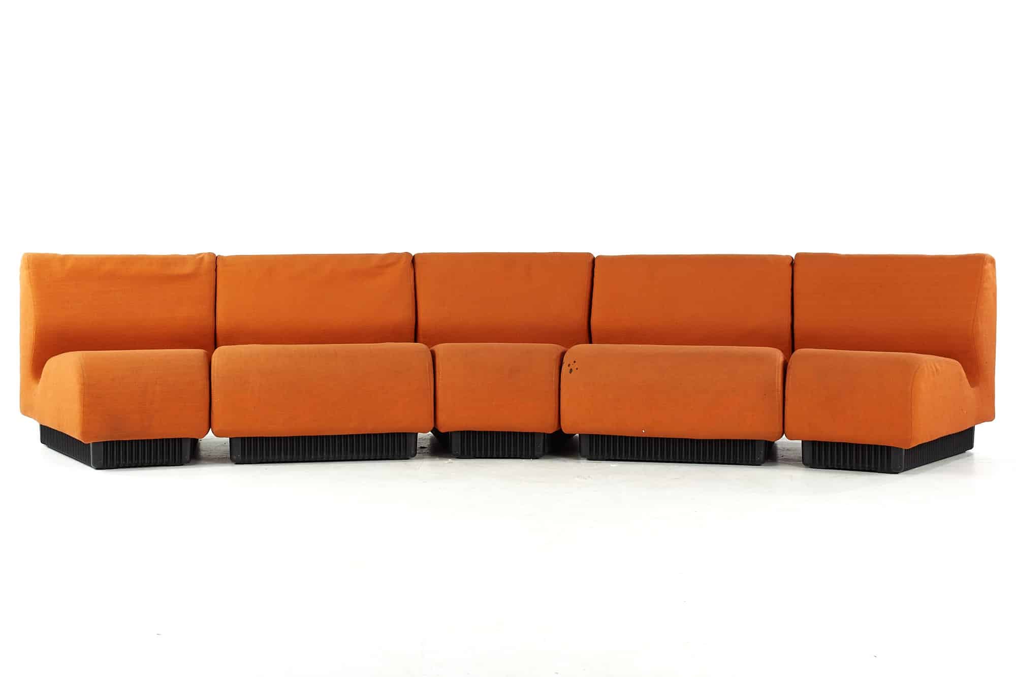 Don Chadwick for Knoll Mid Century 5-piece Sectional Sofa