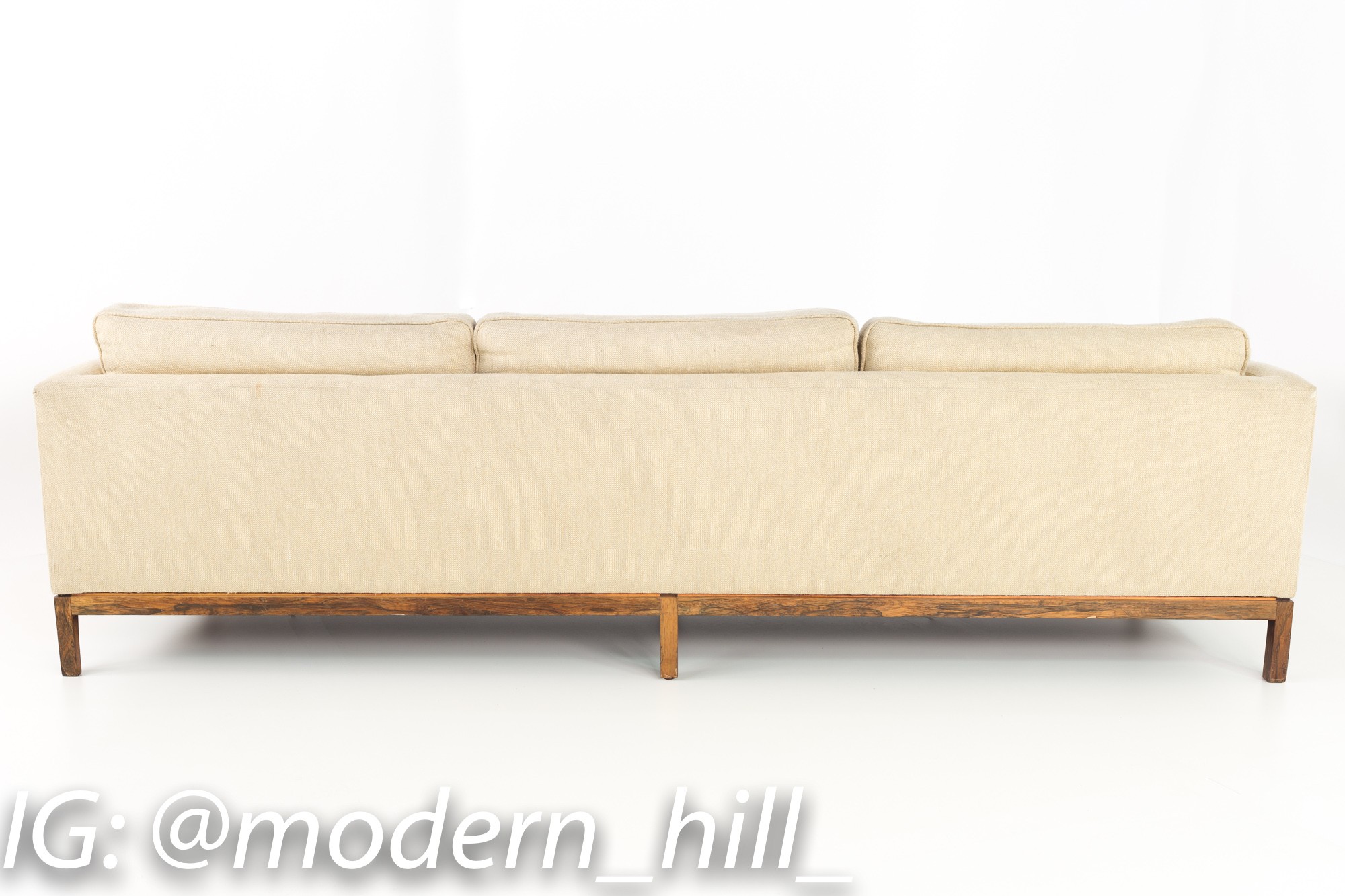 Images | Mid Century Modern Furniture - Mid Century Furniture Chicago Early Florence Knoll Mid Century Rosewood Club Sofa