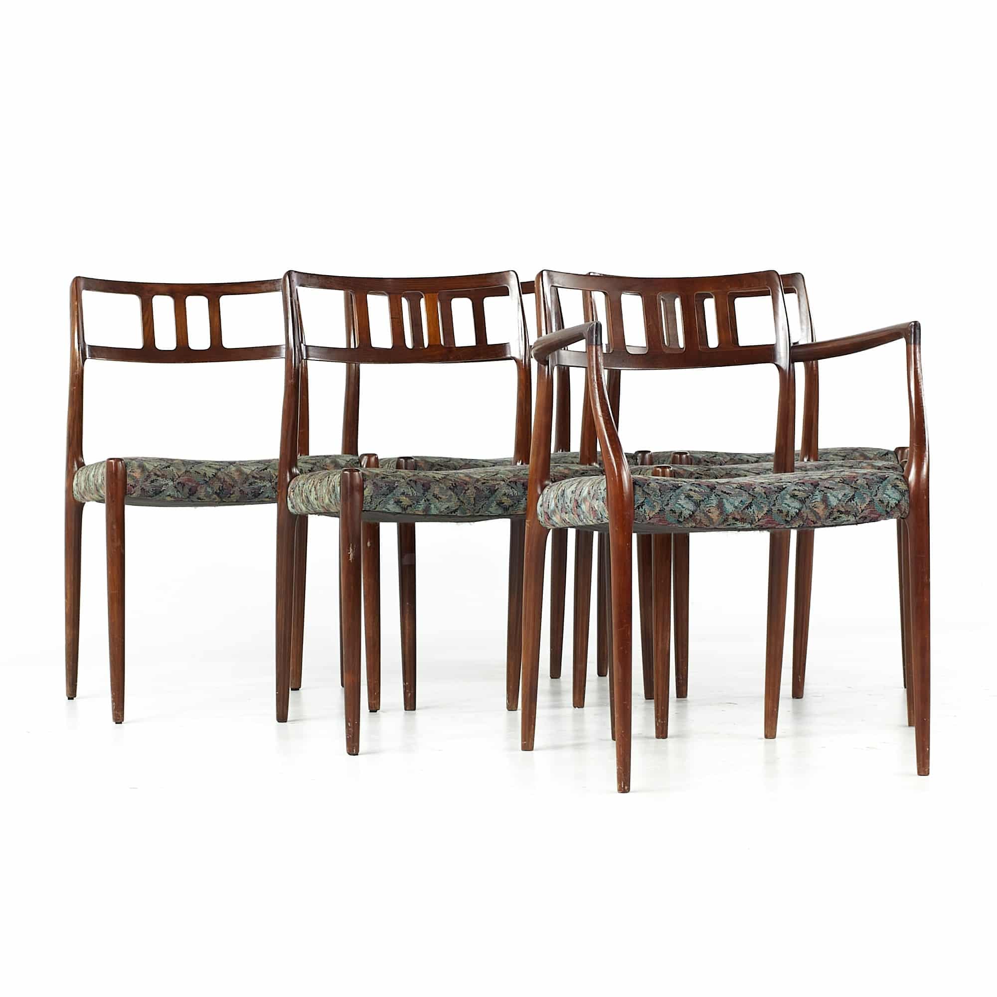 Niels Moller Mid Century Model 79 Rosewood Dining Chairs - Set of 6