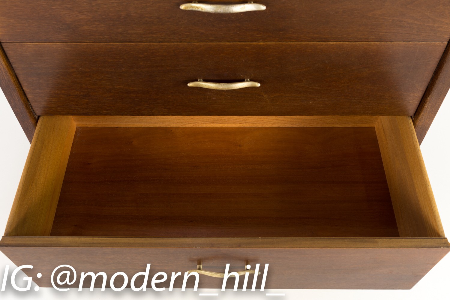 John Van Koert for Drexel Profile Highboy Dresser or Bar Desk