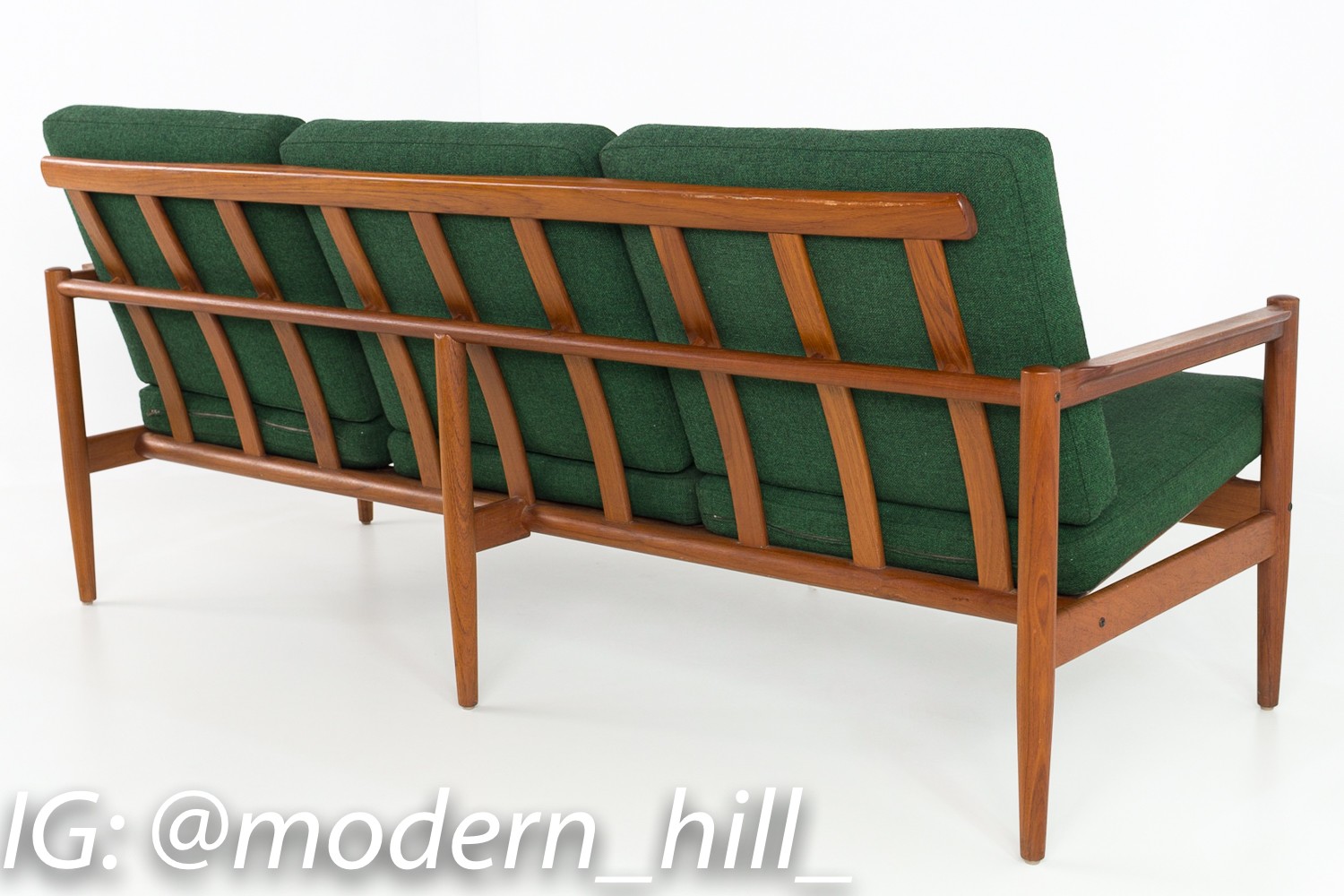 Borge Jensen Danish Teak Mid Century Modern Sofa