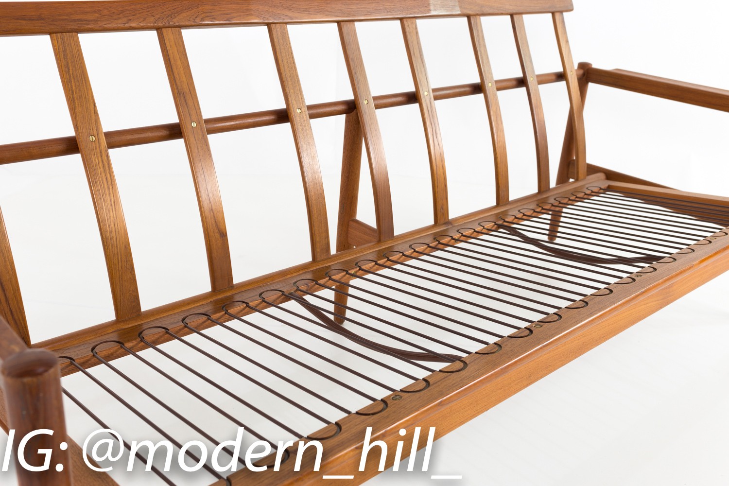 Borge Jensen Danish Teak Mid Century Modern Sofa