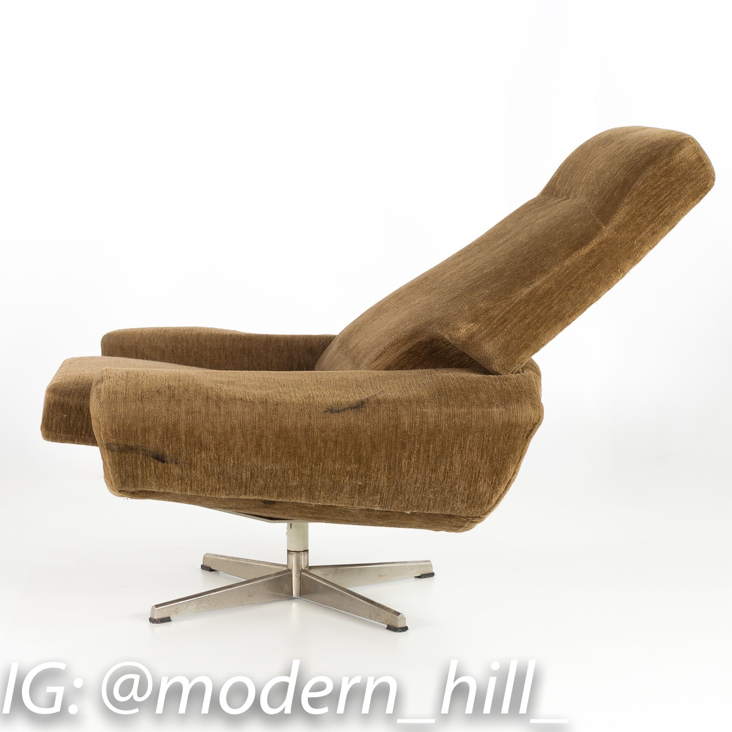 Johannes Andersen for Trensum Capri Mid Century Highback Lounge Chair