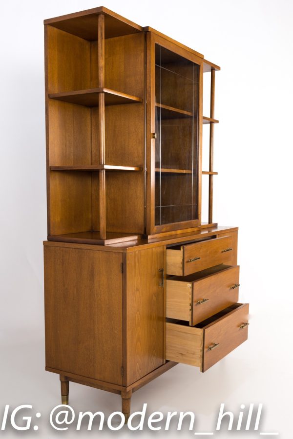 Mid Century Drexel China Buffet and Hutch Mid Century Modern Furniture Modern Hill