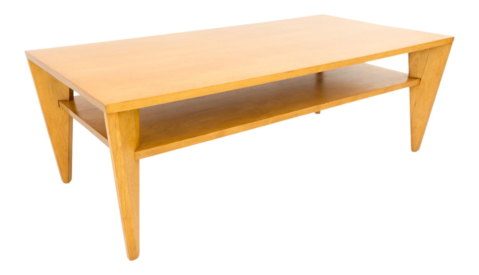 Russel Wright for Conant Ball Mid Century Modern Mates Birch Blonde