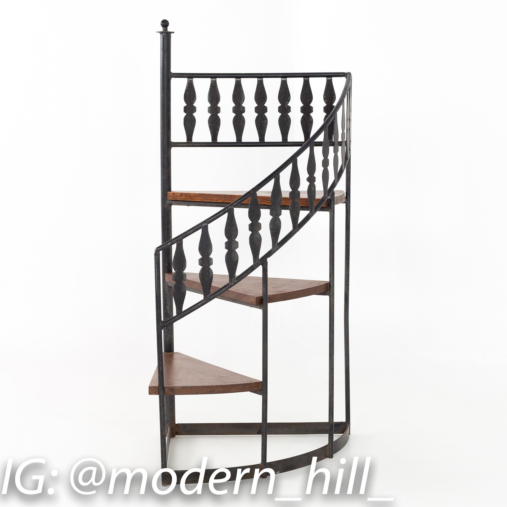 Arthur Umanoff Mid Century Stair Step Display Shelf