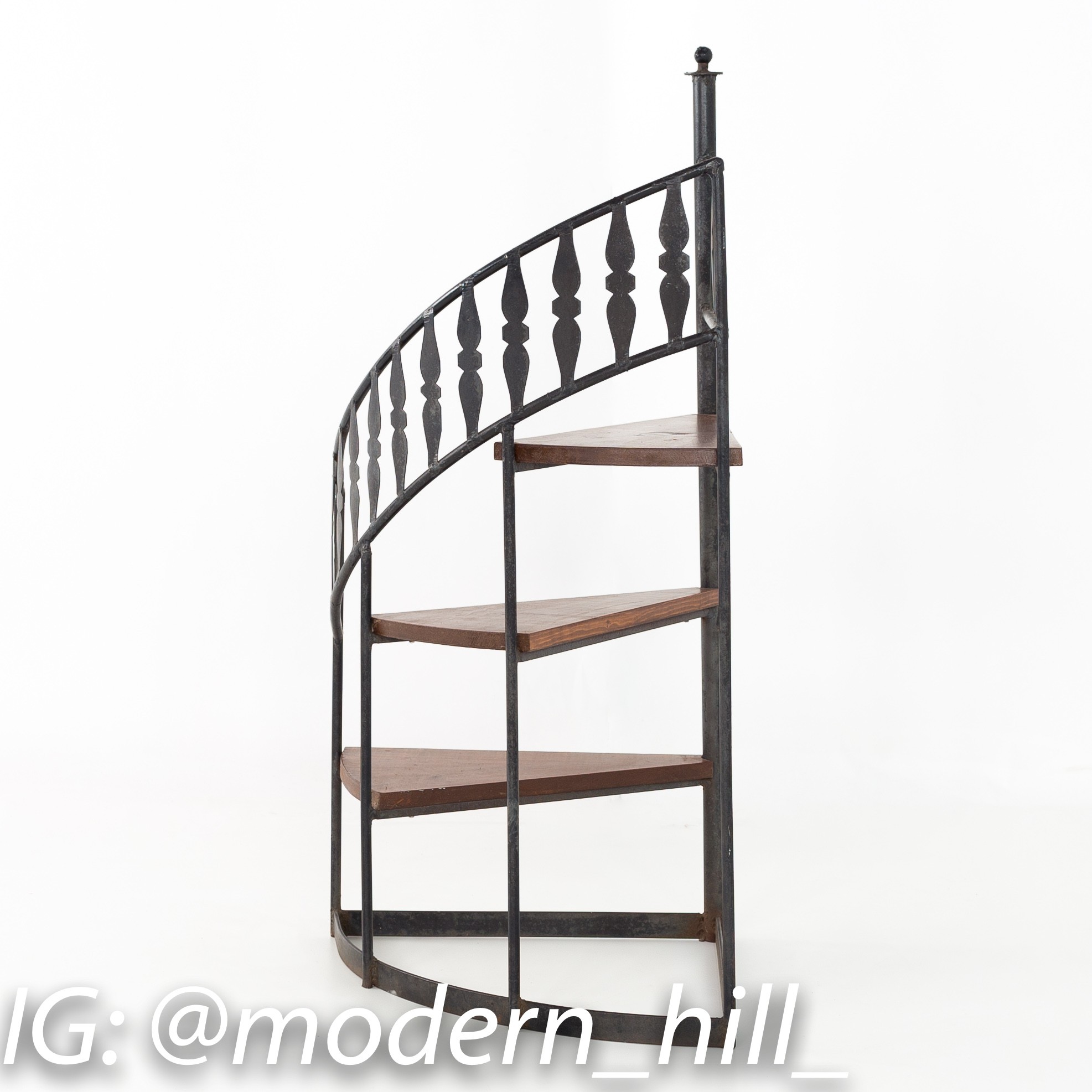 Arthur Umanoff Mid Century Stair Step Display Shelf
