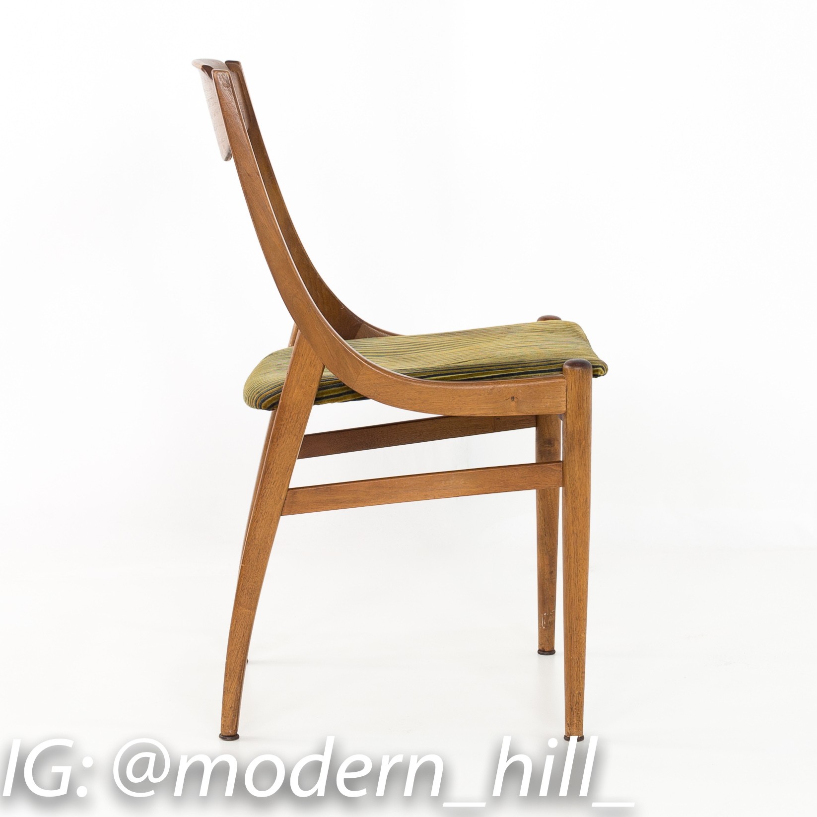 Images | Mid Century Modern Furniture - Mid Century Furniture Chicago Barney Flagg for Drexel Mid Century Walnut Dining or Desk Chair