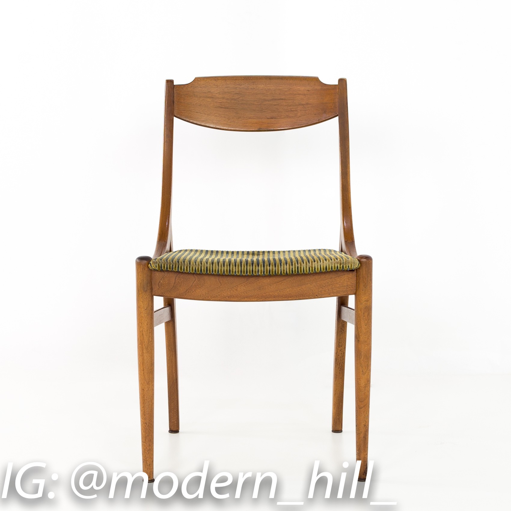 Images | Mid Century Modern Furniture - Mid Century Furniture Chicago Barney Flagg for Drexel Mid Century Walnut Dining or Desk Chair