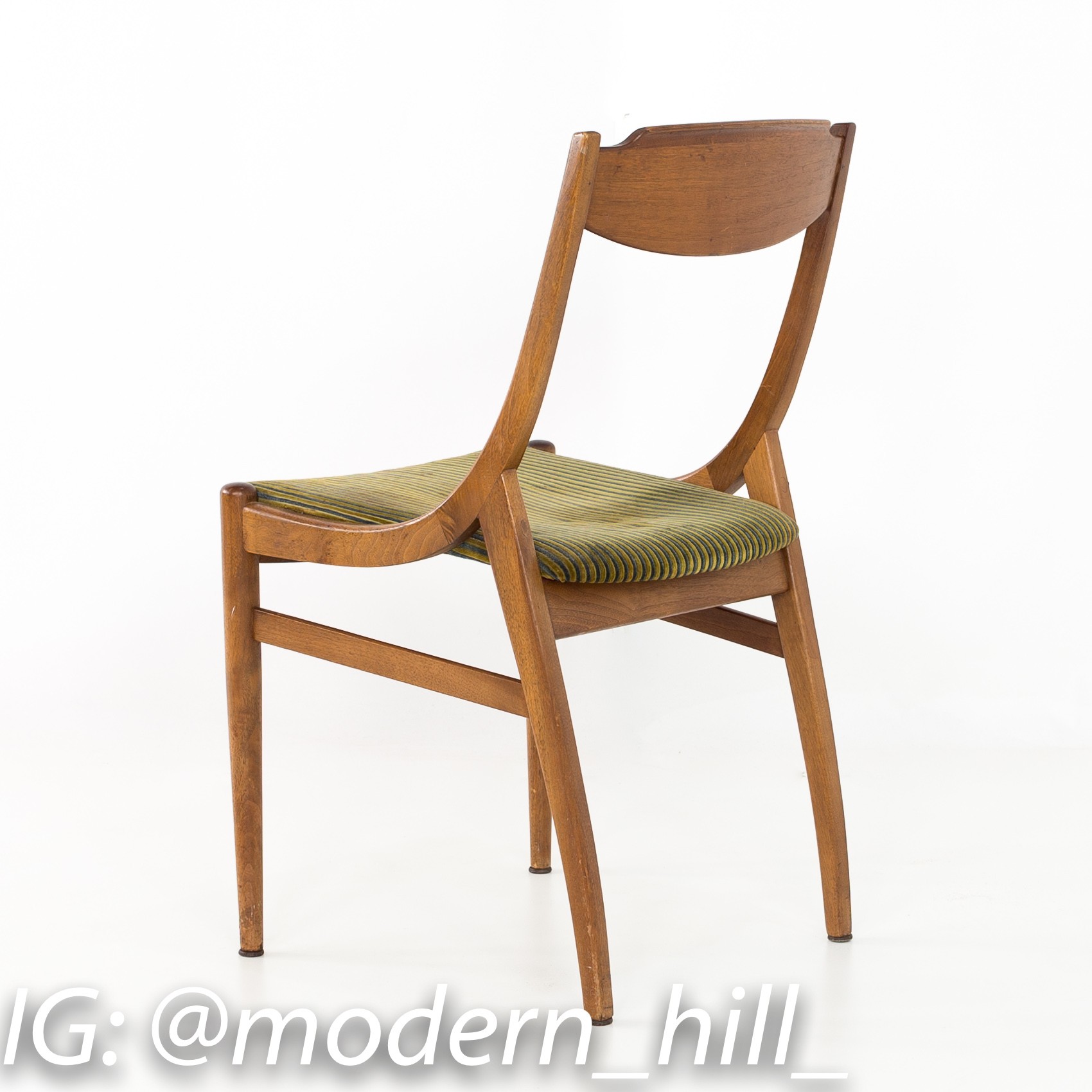 Images | Mid Century Modern Furniture - Mid Century Furniture Chicago Barney Flagg for Drexel Mid Century Walnut Dining or Desk Chair