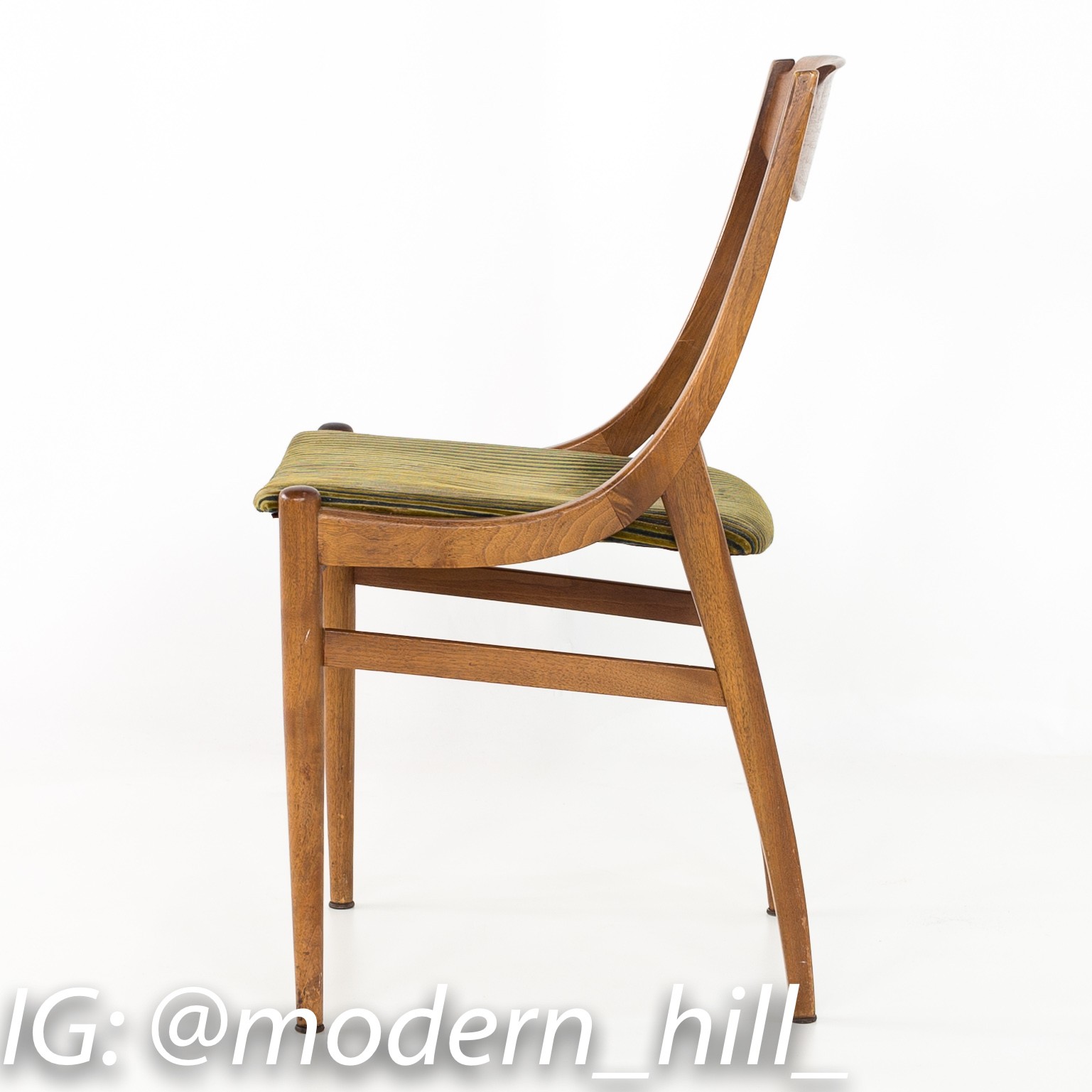 Images | Mid Century Modern Furniture - Mid Century Furniture Chicago Barney Flagg for Drexel Mid Century Walnut Dining or Desk Chair