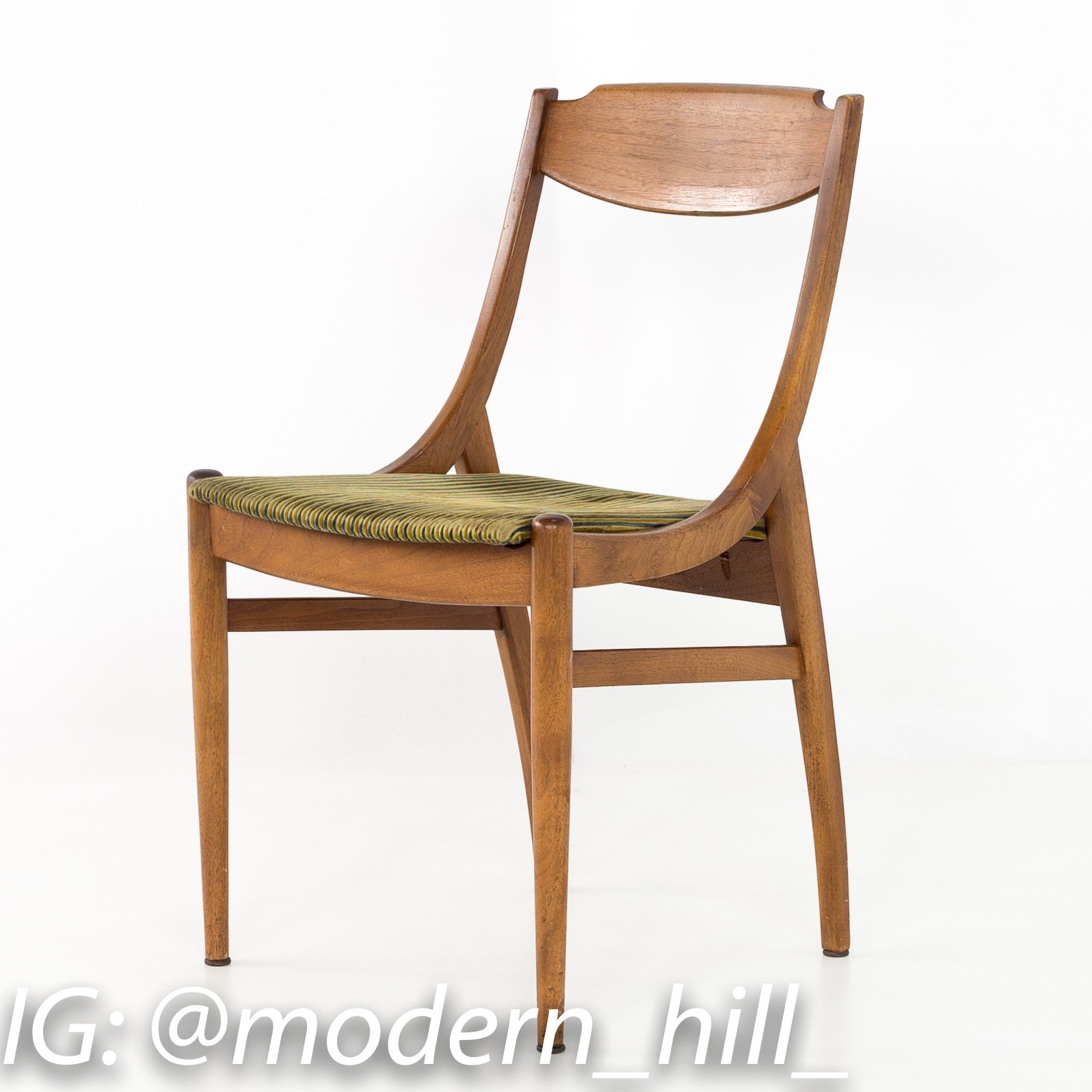 Images | Mid Century Modern Furniture - Mid Century Furniture Chicago Barney Flagg for Drexel Mid Century Walnut Dining or Desk Chair
