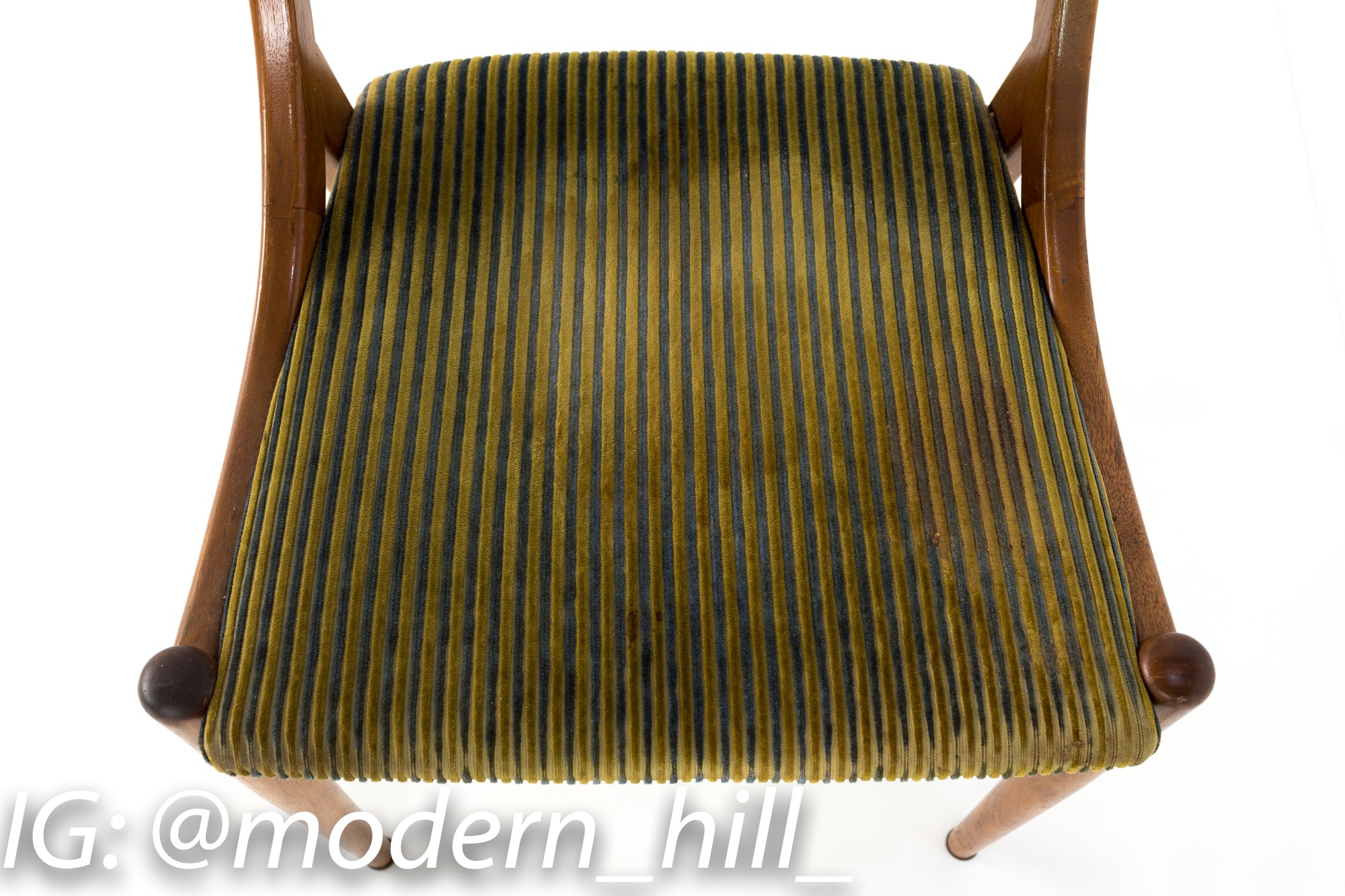 Images | Mid Century Modern Furniture - Mid Century Furniture Chicago Barney Flagg for Drexel Mid Century Walnut Dining or Desk Chair