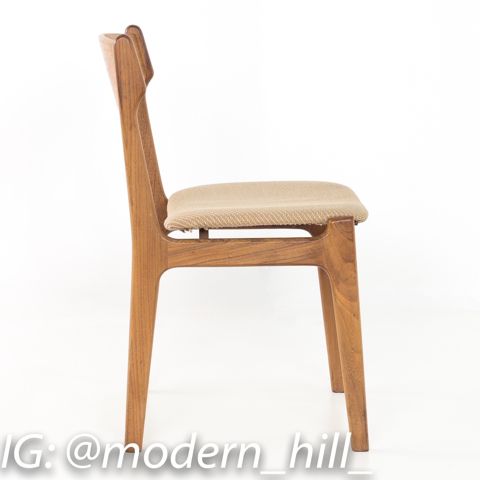 Erik Buck Mid Century Modern Danish Teak Dining Chairs - Set of 6
