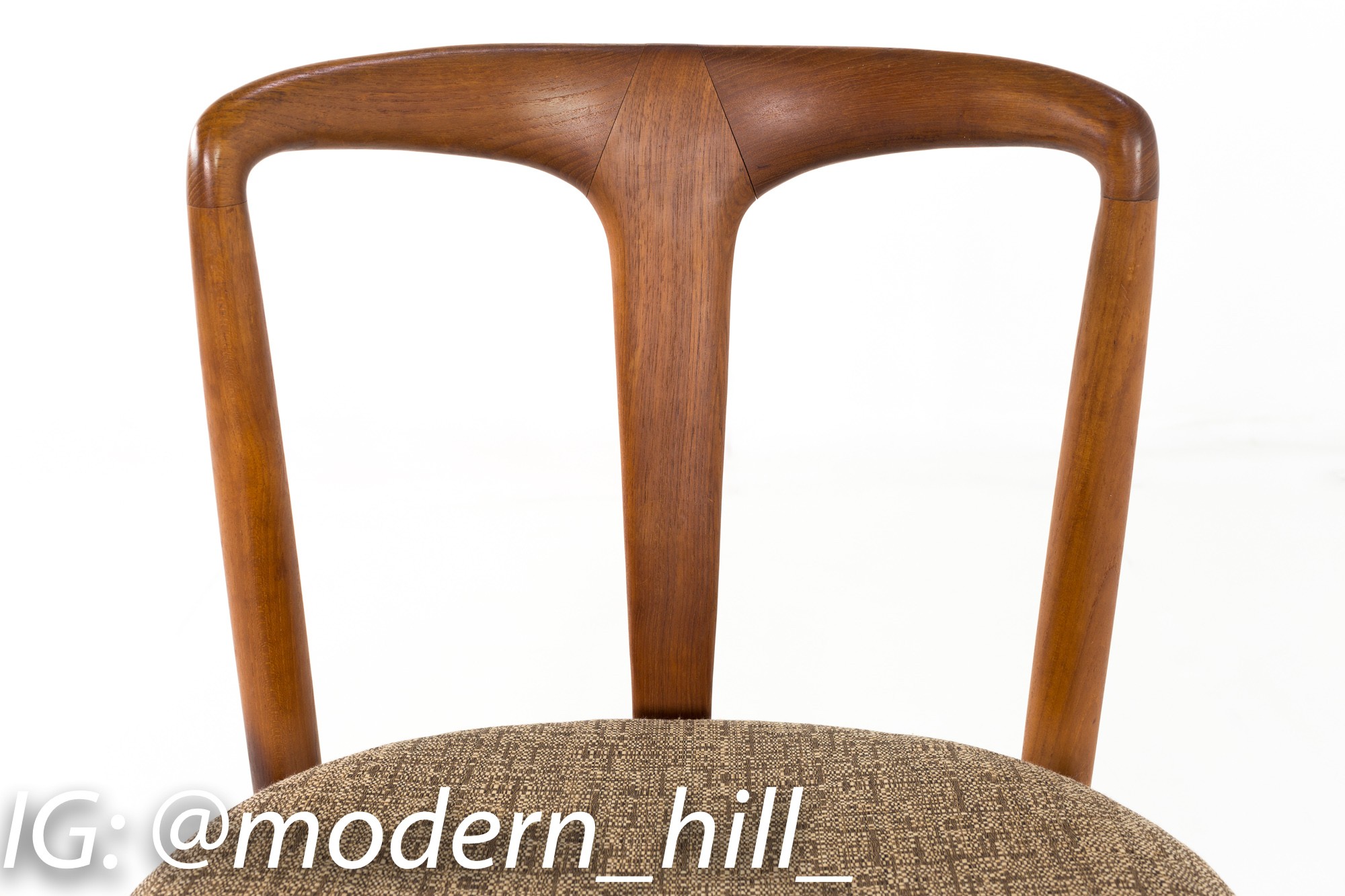 Images | Mid Century Modern Furniture - Mid Century Furniture Chicago Johannes Andersen Juliane Style Mid Century Teak Dining Chairs - Set of 6