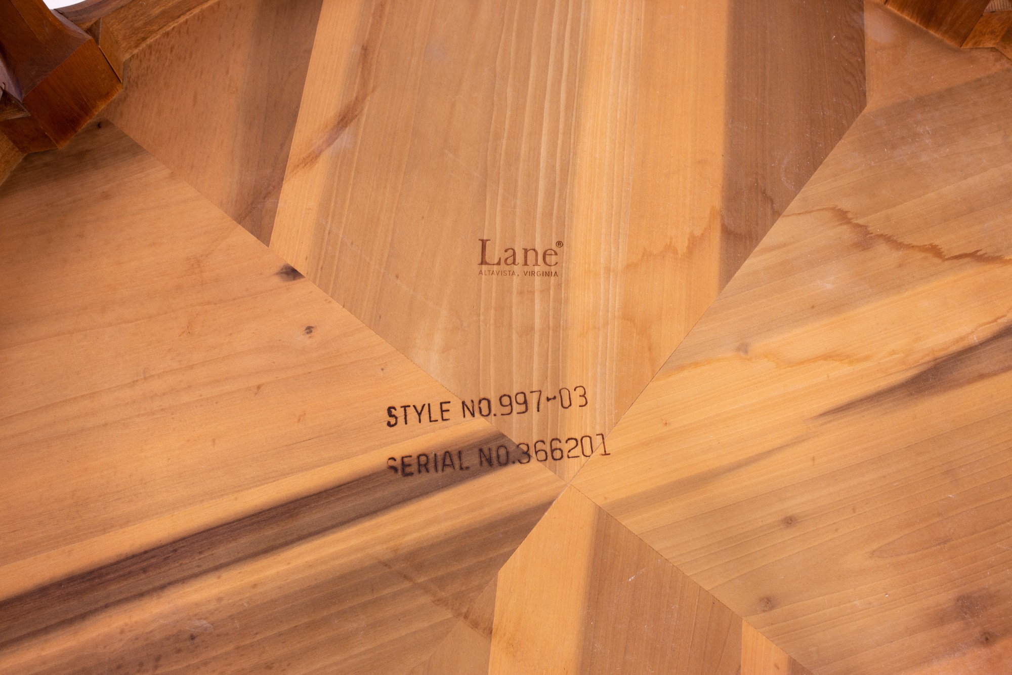 Restored Paul Mccobb Style Lane Rhythm Mid Century Round Walnut Coffee Table